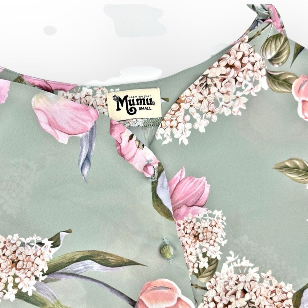 Show Me Your Mumu Cammy's Cami In Primavera Floral - size M- NWT cottagecore - Picture 6 of 9